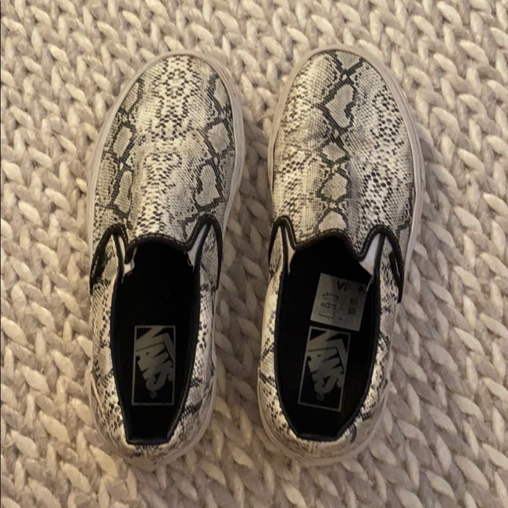 Snakeskin Vans